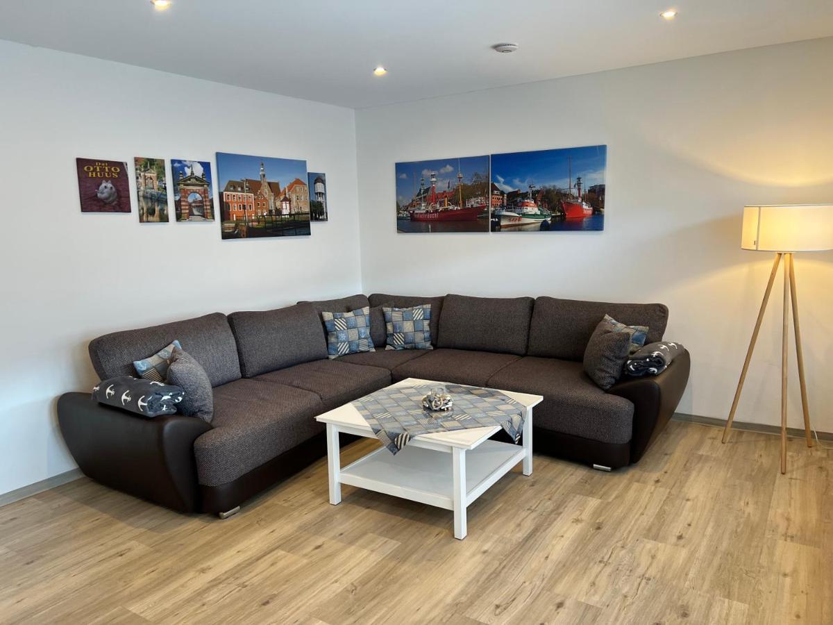 Ferienwohnung Wippsteert - 5 Sterne - Mit Balkon Und Pkw Stellplatz إمدن المظهر الخارجي الصورة